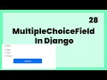 MultipleChoiceField in django Rendering checkbox in django Nepali