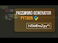 Make strong password in Python Python practice