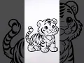 Tiger coloring pages