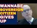Wannabe Sovereign Citizen Gives Up And Takes Plea