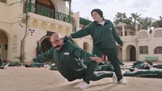 لعبة تماثيل إسكندرية أول لعبة في مسابقة الحبار ومربوحة أنقذت الكبير من الموت الكبير أوي ج6 