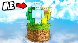 Minecraft, But It's One REALISTIC Block!