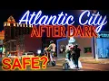 Atlantic City BEHIND the Casinos - Late Night Walk Down Pacific Avenue
