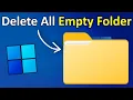 How to Delete Empty Folder in Windows 11