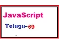 How to hide and show Text in Html using JavaScript in Telugu VLR Training Class 72