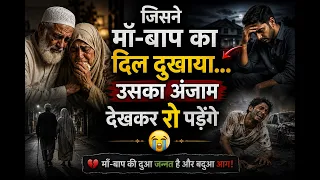 Maa Baap Emotional Bayan | जिसने माँ-बाप का दिल दुखाया उसका अंजाम देखकर रो पड़ेंगे 😭