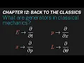 Ch 12 What are generators in classical mechanics Maths of Quantum Mechanics