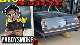 FINALLY WENT TO THE MUFFLER SHOP AND GOT THE EXHAUST DONE