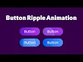 Button Ripple Effect on Click Using CSS3 Vanilla Javascript