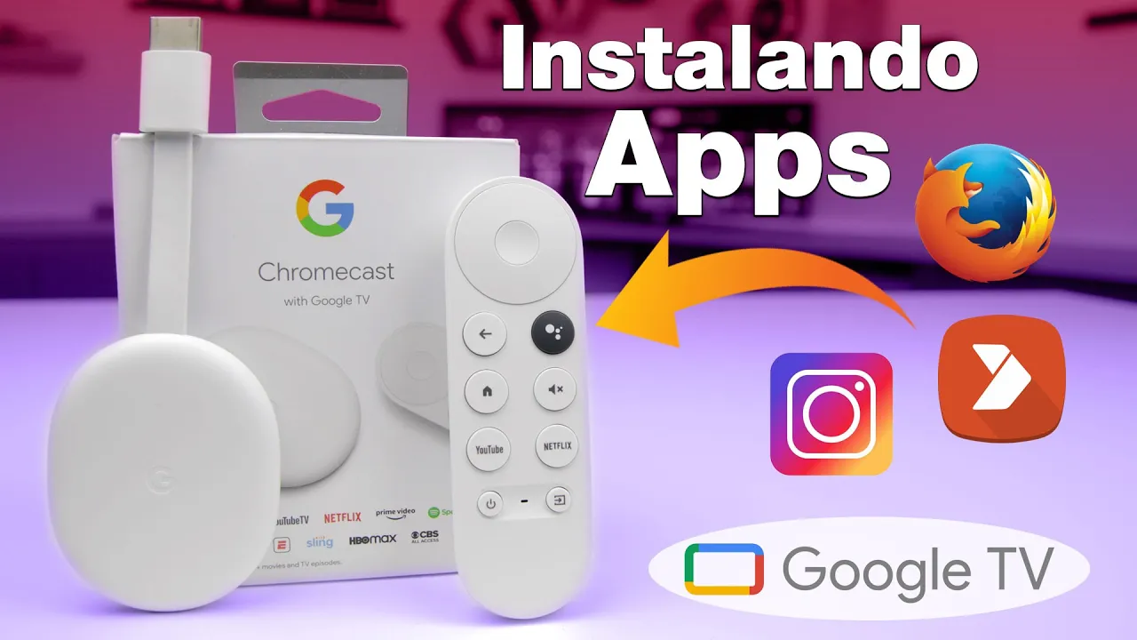 Como instalar qualquer Aplicativo no Google Chromecast com google TV