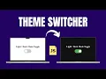 Why EVERY Website Needs a Theme Switcher and How to Make One
