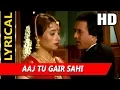 Download Lagu Aaj Tu Gair Sahi With Lyrics | Kishore Kumar | Oonche Log 1985 Song | Rajesh Khanna, Salma Agha