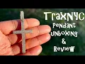 TRAXNYC Jewelry REVIEW Cross Pendant 14k Gold Diamond Testing Part 2