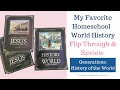 My Favorite Homeschool High School World History Curriculum Flip-Through Honest Thoughts