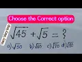Can You Solve This Radical Addition Problem 45 5 namdeobhade1985