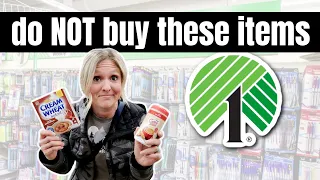 Dollar Tree 21 Items You Should Never Buy SHOP WITH ME