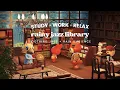Rainy Jazz Library 1 Hour Soothing Jazz Rain Sounds Studying Music Work Aid