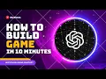 How to build a Game in Python using ChatGPT mlminds