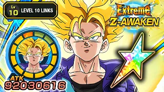 100 eza agl trunks level 10 links Dragon Ball Z Dokkan Battle