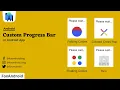 Custom Progress bar in Android Studio Android Studio Tutorial FoxAndroid