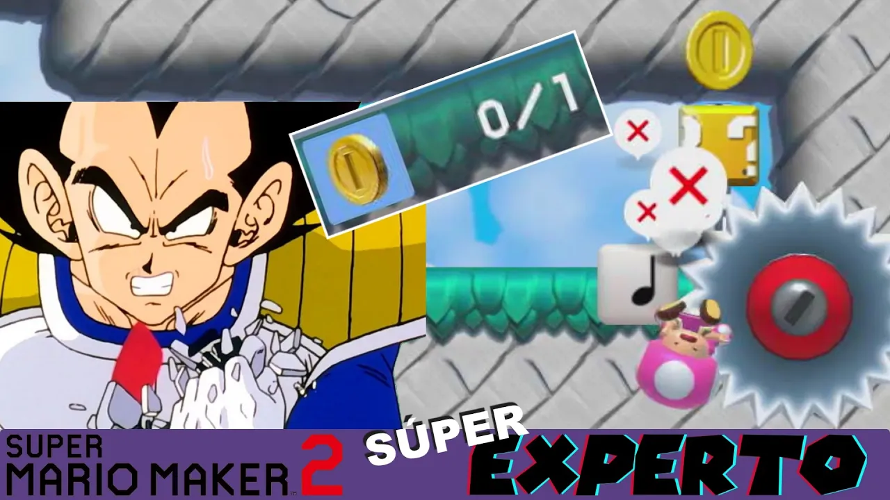 Y ESTO???!! 😡😤😱 | Súper experto sin skips | SMM2 en español