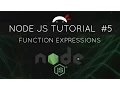 Node JS Tutorial for Beginners - Function Expressions