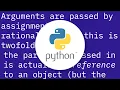 How do I pass a variable by reference