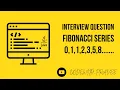 Fibonacci Series in Java Tamil