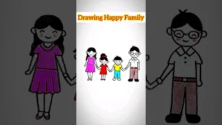Drawing A Happy Family Howtodraw Pencil Drawing Artforbeginners Pencilshading Artists Artlover 