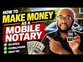How to Make Money as a Mobile Notary FREE Pricing Sheet