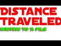 5 02 Distance Traveled Writing To A File Starting Out With Java