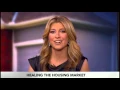 Sara Eisen 2012 ON AIR barefoot thighs