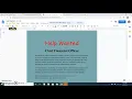 Word Processing Lesson 2