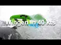 Download Lagu Wingfoilen in windkracht 8-9 (40 kts)
