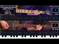 The Wonderful Blood - Tiffany Hudson | Electric Guitar Playthrough (With TABS)