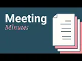 Meeting Minutes Template Editable