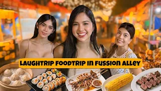 FOODTRIP IN FUSSION ALLEY | Finally na Try Din | Mahalia E.