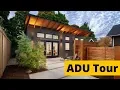 Granny Flat Home Tour 490 square foot ADU Tiny Home Tour w Maxable