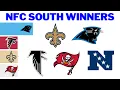 NFC South Winners