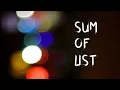 2 sum of list without using sum function