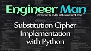 Substitution Cipher Implementation with Python