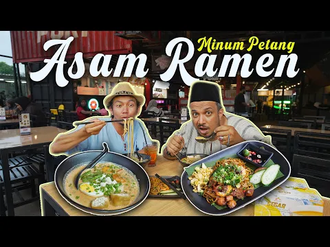 Download MP3 Minum Petang Sambil Pekena ASAM RAMEN Di THE PORT, Caca Cerita Pasai Gaji Dia