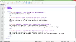 CSS - Padding