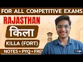 Download Lagu 📚 ALL Competitve Exam 2025-26 | Art \u0026 Culture | किला (Killa) | Notes + PYQ | Part-3 | Lecture-3