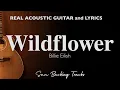 Download Lagu Wildflower - Billie Eilish (Acosutic Karaoke | Original Key) MP3