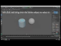 selecting objects and faces in maya