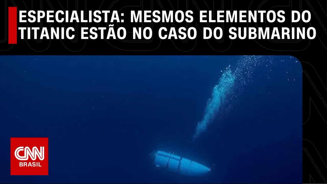 Mesmos elementos do Titanic estão no caso do submarino, diz especialista à CNN | O GRANDE DEBATE