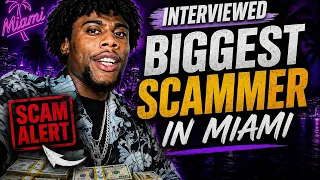 Interviewed the bigger scammer in Miami @richoffd3bits