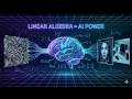 How AI Actually Understands Data Linear Algebra Explained