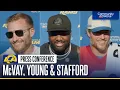 Sean McVay Byron Young Matthew Stafford Recap The First Two Days Of Training Camp